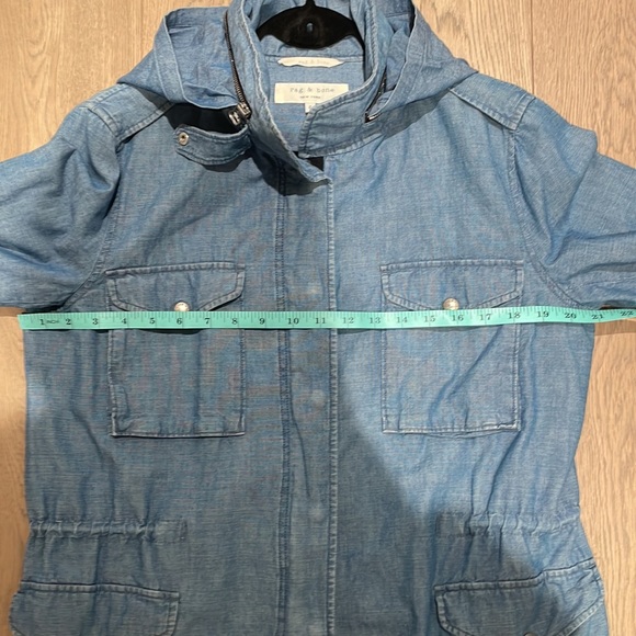 rag & bone denim jacket (size 6) - Picture 15 of 16